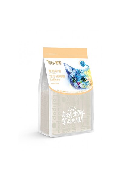 RANOVA KEÇİ SÜTLÜ KURUTULMUŞ KEDİ LOLİPOP 10`LU