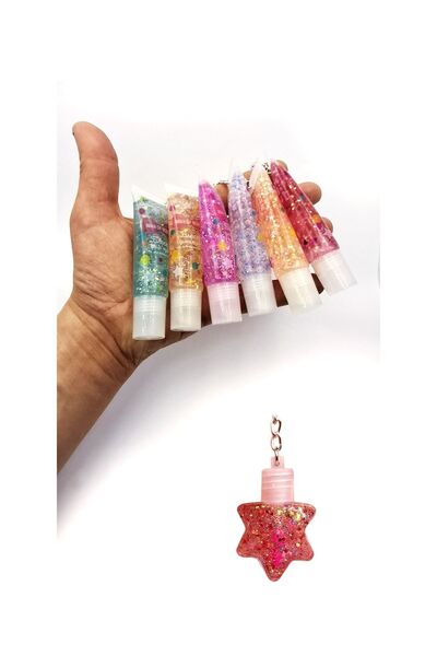 Roesıa Rose Cosmetics Iman Of Noble 6 Adet Mini Yıldız Aksesuarlı Dudak Parla...