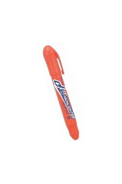 Amos Dry Highlighter Phosphorescent Pen Orange 12-Pack Hld12dor