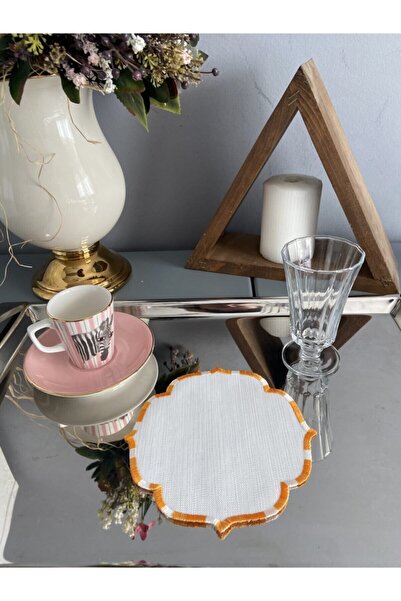 LİNDA MİA Cocktail Napkin Single Orange