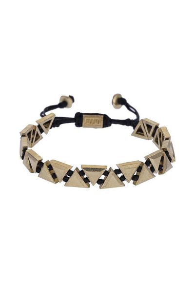 Juju Bronze Reverse Triangle Bracelet