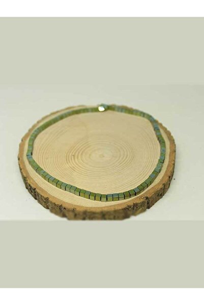 Yasamtohumu 4mm narukvica u obliku kocke sa hematit kamenom - pola niza (2445...