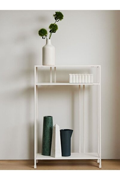 DEKOMODERN Roga Beyaz Dresuar