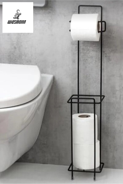 wiesmann Yedekli Wc Tuvalet Kağıtlığı Metal Tuvalet Kağıdı Askısı