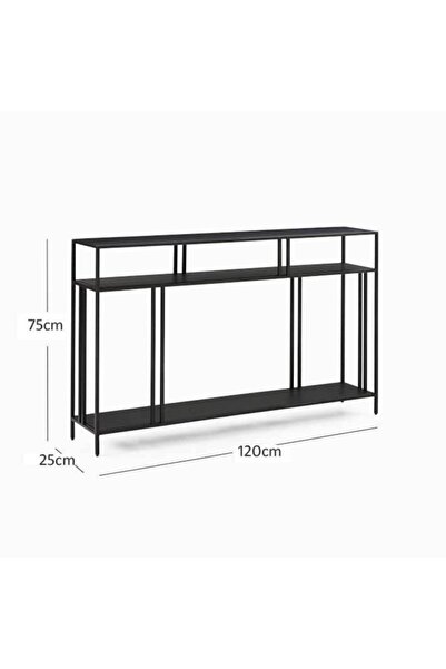 DEKOMODERN Pool Sarı Konsol / Dresuar