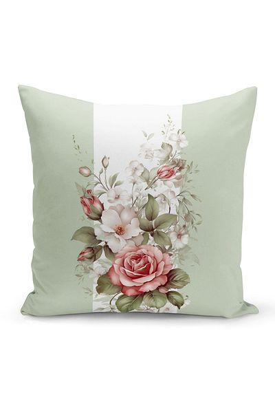 Filamente Double Sided Digital Printed Throw Pillow Cover - High Quality, Washable Micropetek Fabric