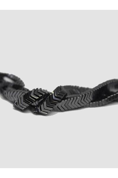 Yasamtohumu Narukvica od hematitnog kamena, polovina niza - 17355 (18CM dužina)