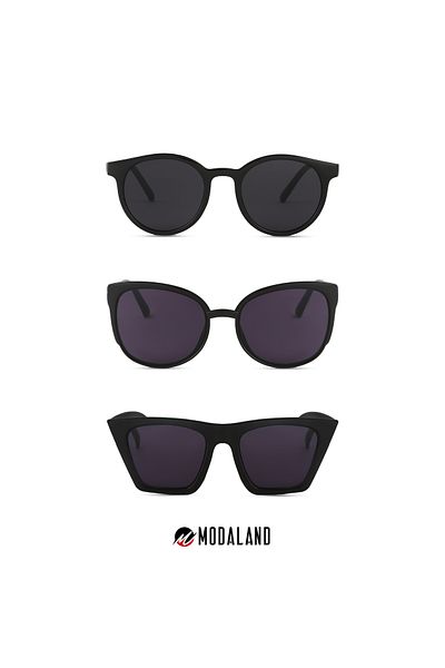 ModaLand Unisex Women's Sunglasses - 3-Piece Deal Set
