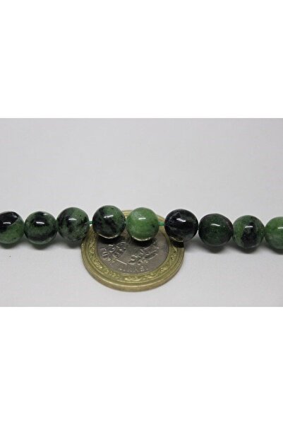 Yasamtohumu Rubizoit narukvica dugi kamen - pola niza 8mm, dužina 18cm