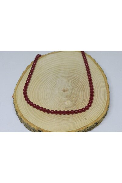 Yasamtohumu Bileklik Boy Yakut Taşı Yarım Dizi 6mm (18CM UZUNLUĞUNDADIR)