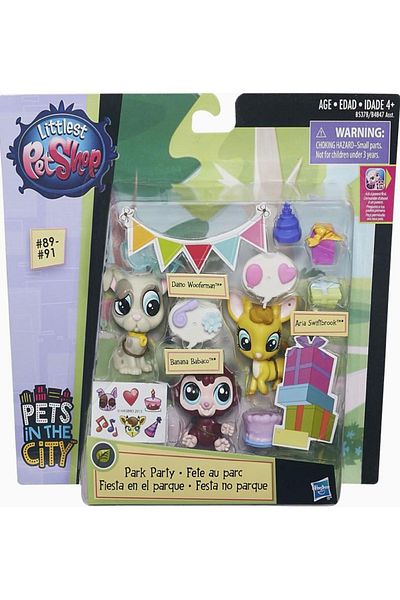 Littlest Pet Shop Petite Mini Play Set - Camping Time