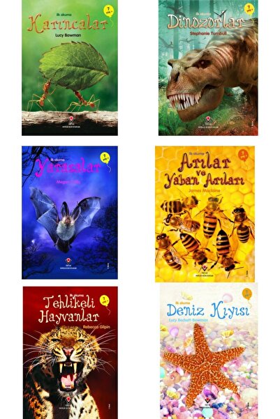 Tübitak Yayınları İlk Okuma Seti (karıncalar ,dinozorlar, yarasalar, arılar, ...