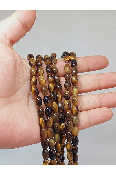 Yasamtohumu Brățară tăiată din orz de 6*8,5 mm pentru băiat - lungime de 18 c...