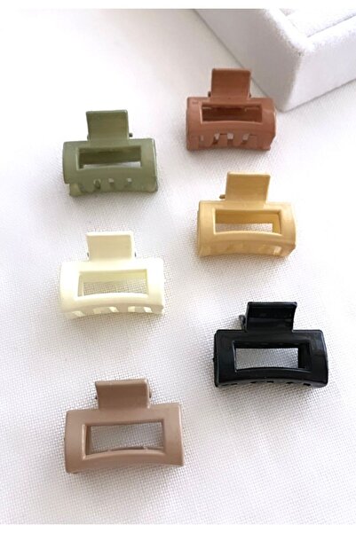 VNS Accessories Set de 6 mini catarame cu zăvor (3x2 cm)