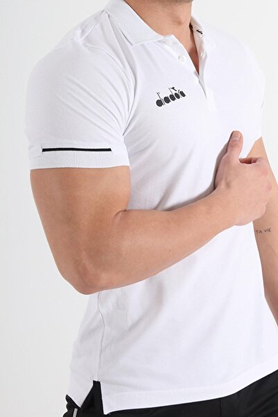 Diadora Λευκό μπλουζάκι κάμπινγκ Venus