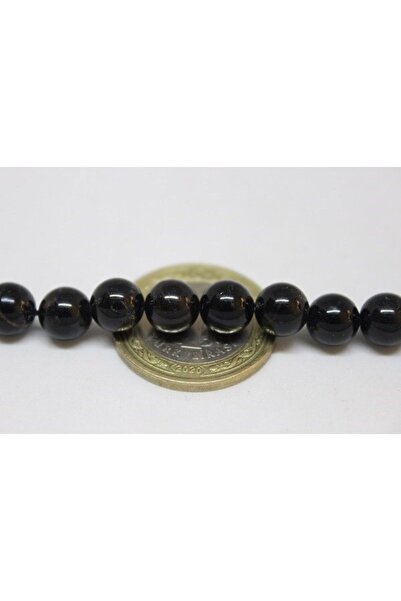 Yasamtohumu Turmalinska narukvica Sa kamenčićima - 8mm polovica niti, dužina ...