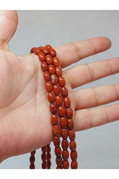 Yasamtohumu Brățară din piatră de jasp cu tăiere de orz - 6*8,5 mm (49988) (1...