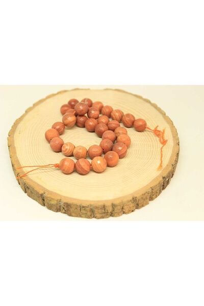 Yasamtohumu Duljina narukvice od jaspis kamenja - pola niza 10-11mm raspona (...