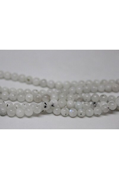 Yasamtohumu 4-4,5 mm raspon - 18 cm dužina narukvice od polumesečevog kamena,...