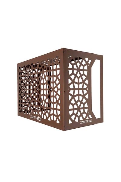 zonmetal Anatolia 7000 BTU Klima Kafesi RAL 8017 Kahve 70x55x41 CM