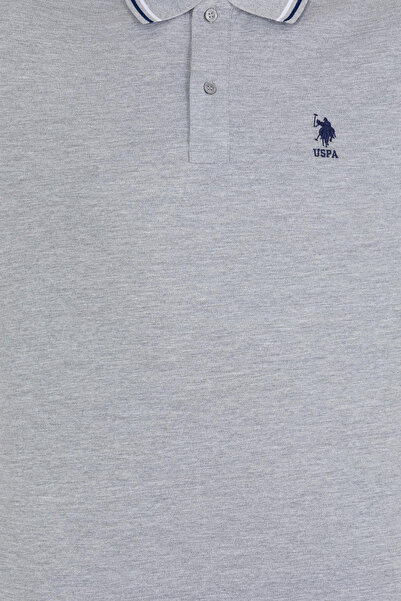 U.S. Polo Assn. Γκρι ανδρικό μπλουζάκι