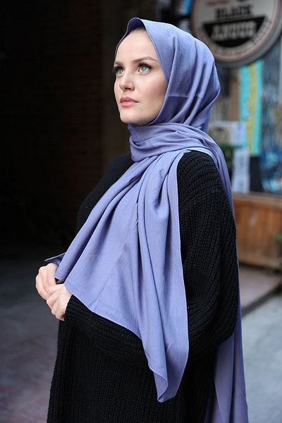 Stella Women's Blue Acrobat Cotton Shawl