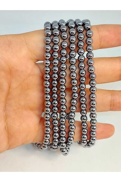 Yasamtohumu Brățară Terahertz de 4 mm cu jumătate de șuviță - Lungime de 18 cm