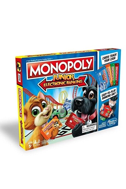 Monopoly Hasbro Monopoly Junior Elektroni?k Bankacilik