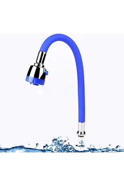 Speed Out Flexible and Saving Silicone Faucet - Kitchen Spiral Colored Kubar Lava Head