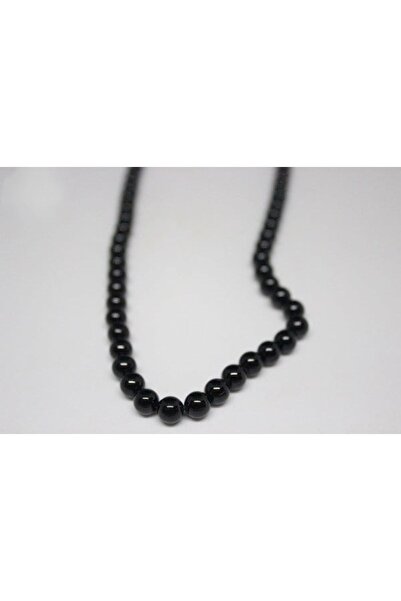 Yasamtohumu سوار التورمالين نصف سلسلة 6 مم - طول 18 سم