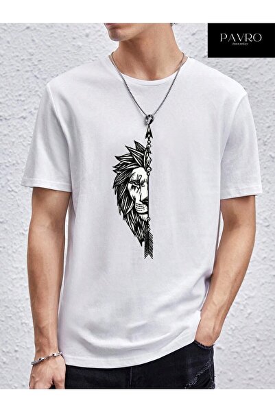 MEİLİFENG Sevgili Çift Kombinleri Aslan kaplan Tasarım 2 Li Ürün T-shirt