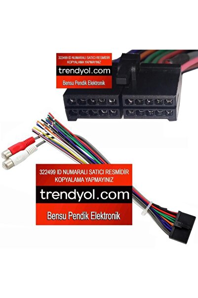 FULLY 20 Pin Oto Teyp Fişi 20 Pin Oto Teyp Soketi 20pin Soket 20pin Fiş 20pin...
