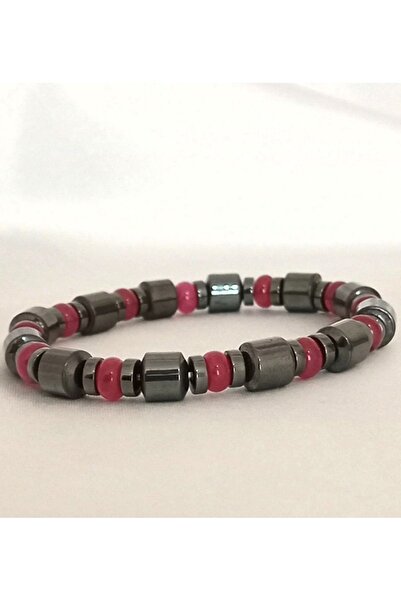 Alsade توازن الطاقة السلبية سوار الهيماتيت العقيق الأحمر