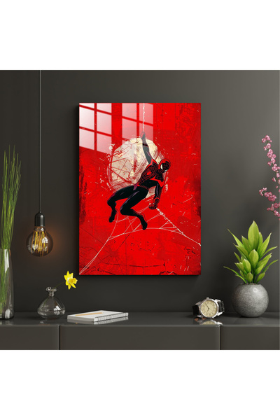 Özcan Reklam Spiderman Miles Morales Metal Poster