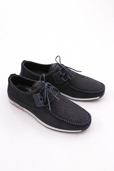 DGN Ανδρικά παπούτσια Comfort - Laci Nubuck, Γνήσιο δέρμα, Διάτρητο, 611033616