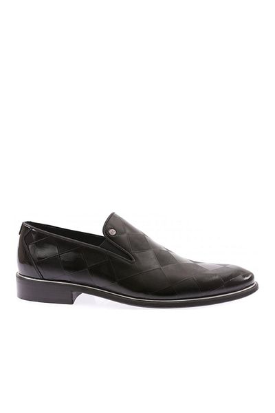 DGN Ανδρικά παπούτσια Micrılight Sole Classic Μαύρα λουστρίνι Γνήσιο δέρμα 365626102