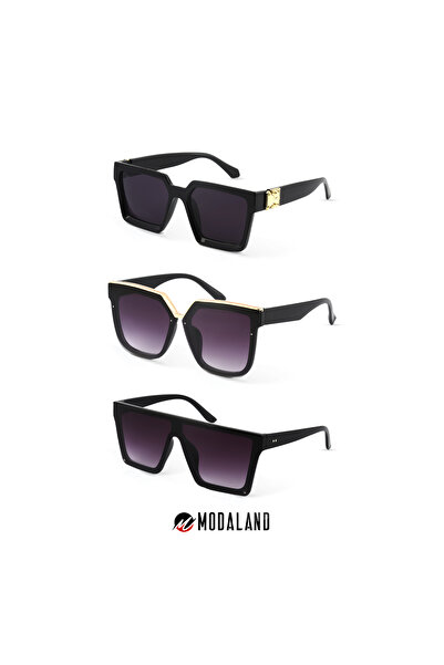 ModaLand 3 LÜ Fırsat Seti Unisex Kadın Erkek Güneş gözlüğü