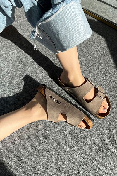 wolk shoes Slippers with Buckle Brand Model