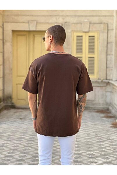 MEİLİFENG Tricou unisex Les Special Printed Oversize din bumbac pieptănat 100...