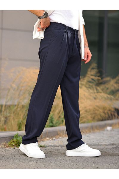 BASEL.CO Baggy Fabric Trousers