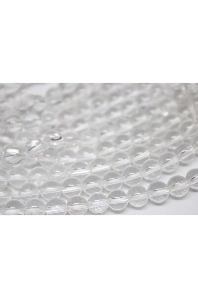 Yasamtohumu Brățară de cuarț de cristal de 5 mm, lungime jumătate de piatră -...
