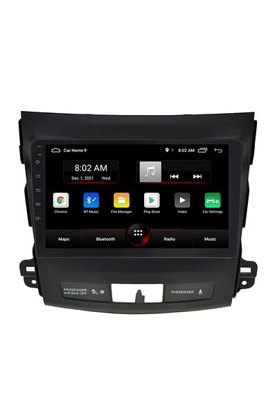 EXVOL MITSUBISHİ OUTLANDER 2 ANDROID MULTIMEDIA CARPLAY 9 INCH HD IPS SCREEN 2GB/32GB CAMERA GIFT