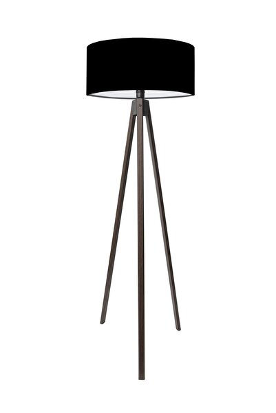 HOMİNG Homing Koyu Venge Ayaklı Tripod Lambader