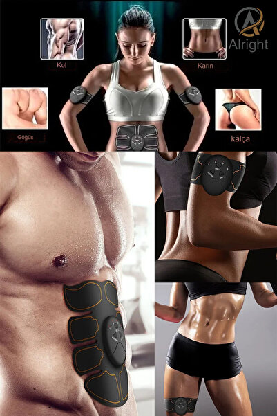 Alright Yeni Nesil Fitness ve Kondisyon Aleti Masaj Cihazı Fit ve Sağlam Vücu...