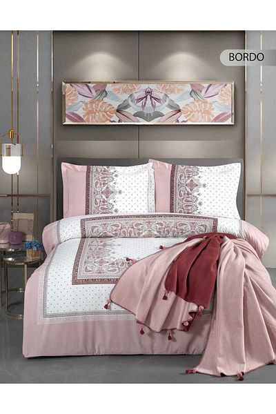 Ecosse Lavita Double Duvet Cover Set with Blanket