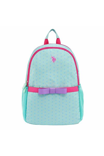 U.S. Polo Assn. U.S. Polo Puantiye Desenli Fiyonklu Okul Çantası PLCAN24287