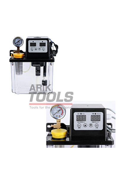 ARIKTOOLS Otomatik Yağlama Yağı Pompası Yağ Enjektörleri Tam Bakır Motor Elek...