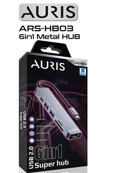 Auris HUB 6 in 1 METAL