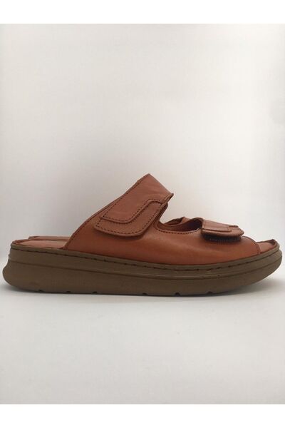 Ortopedia Deri Kadın Terlik 1743-1596 Taba