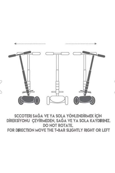 Cool Wheels Luna Elite 3 Unisex LED Lighted Foldable Wheel Scooter